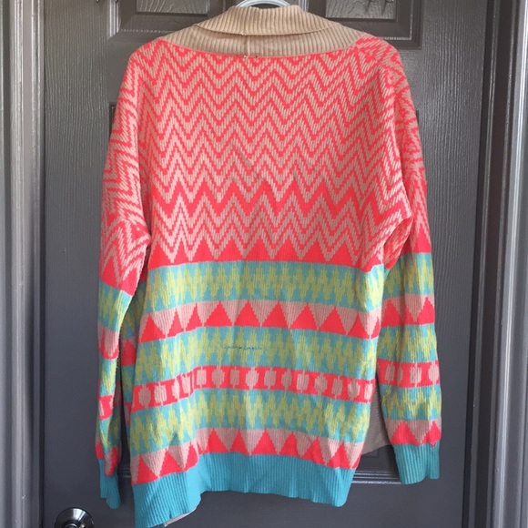 Aztec Print Cardigan - Picture 2 of 4